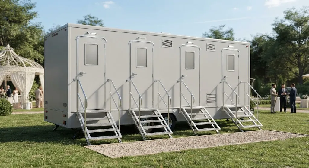 4 Stall Restroom Trailer in Pittsburg, CA
