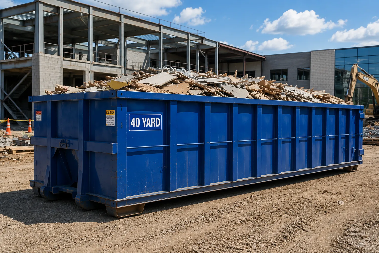 40 Yard Dumpster Rental in Pittsburg, CA
