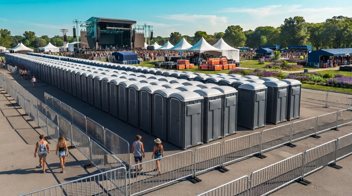 Festival Restroom Rental in Pittsburg, CA