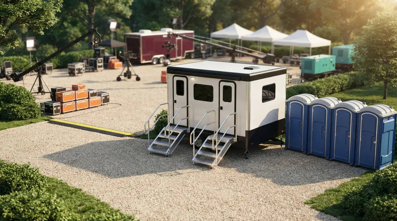 Film Set Restroom Rental in Pittsburg, CA