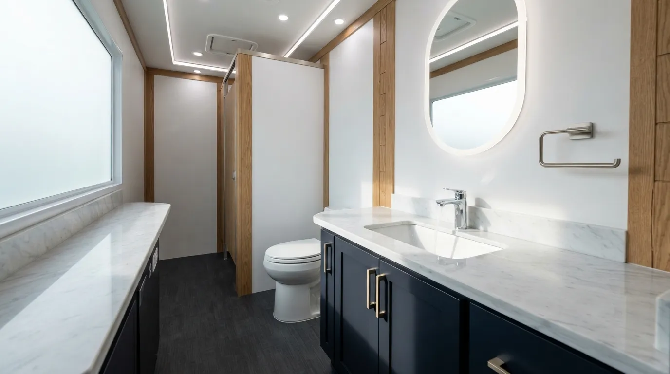 Luxury Restroom Trailer in Pittsburg, CA